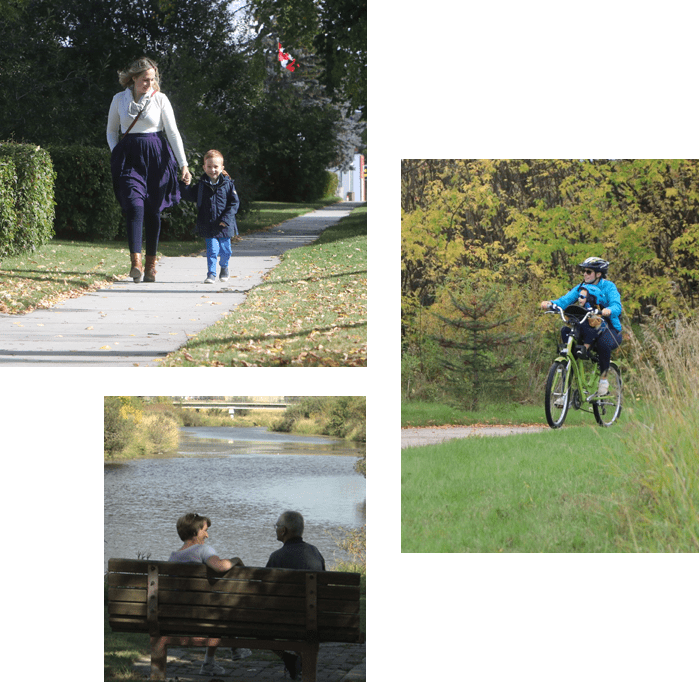 Collage of activities to do in Ponoka